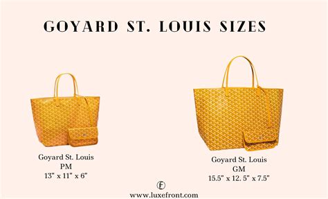 buy goyard st louis|goyard artois size comparison.